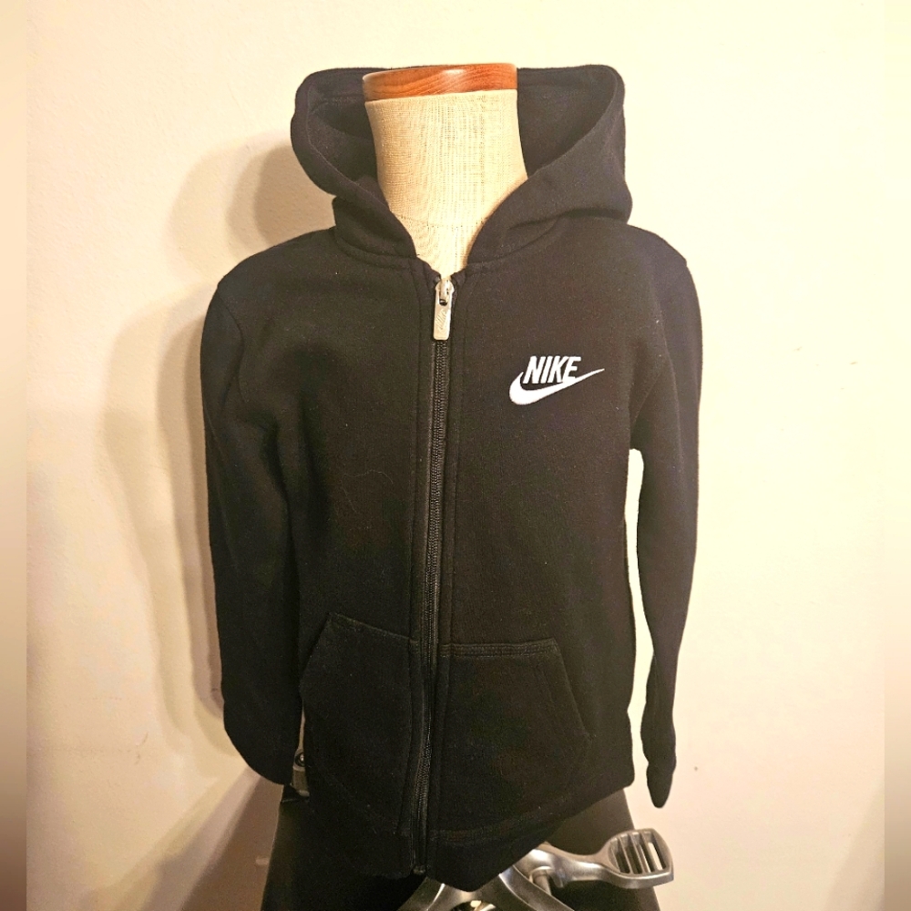 Nike Boys Kids Black Hoodie